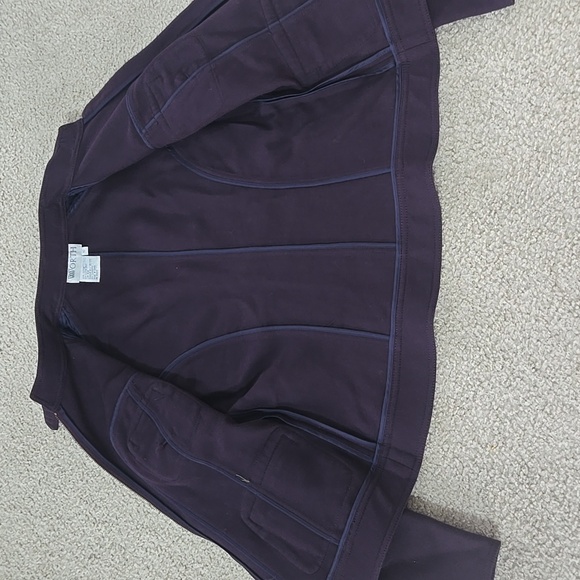 W By Worth Purple Motorcycle Jacket Size 10 - Picture 8 of 12